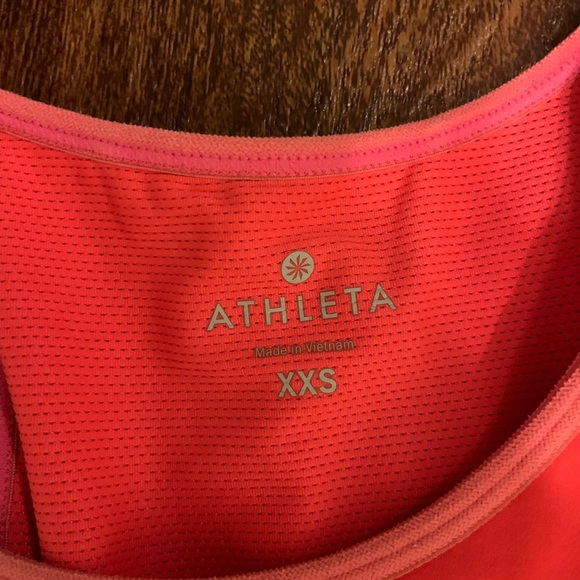 Coral pink color size XXS Athleta - Picture 3 of 3
